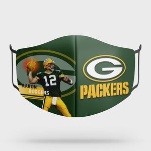 Green Bay Packers face mask